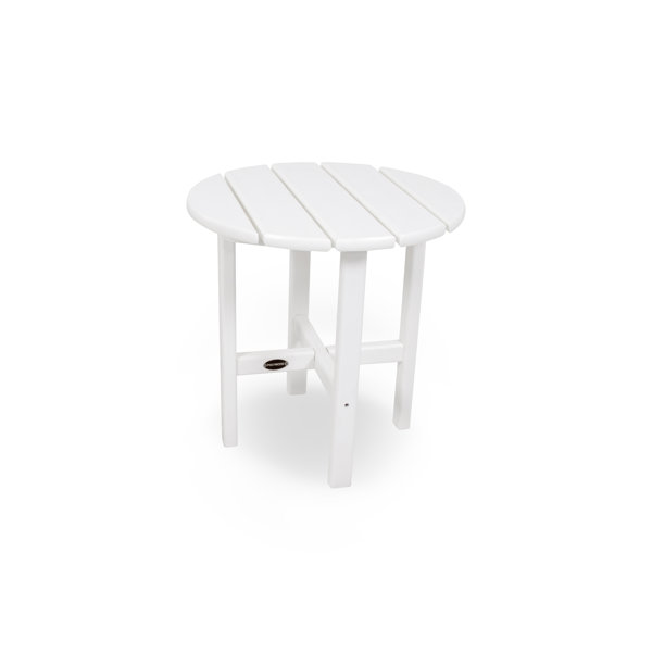 POLYWOOD® Round 18" Side Table & Reviews | Birch Lane